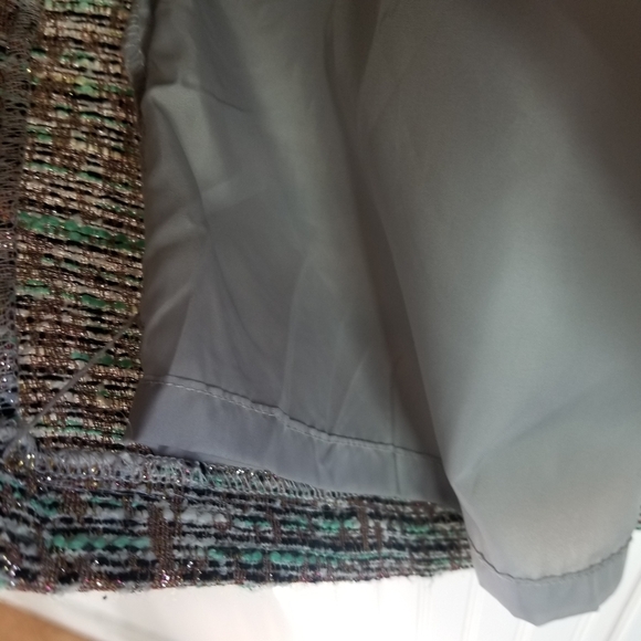 French Connection Metallic Sunlight Mini Dress. - Picture 5 of 7